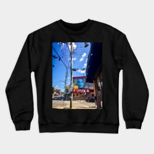 Street Art Graffiti Tompkinsville, Staten Island, New York City Crewneck Sweatshirt